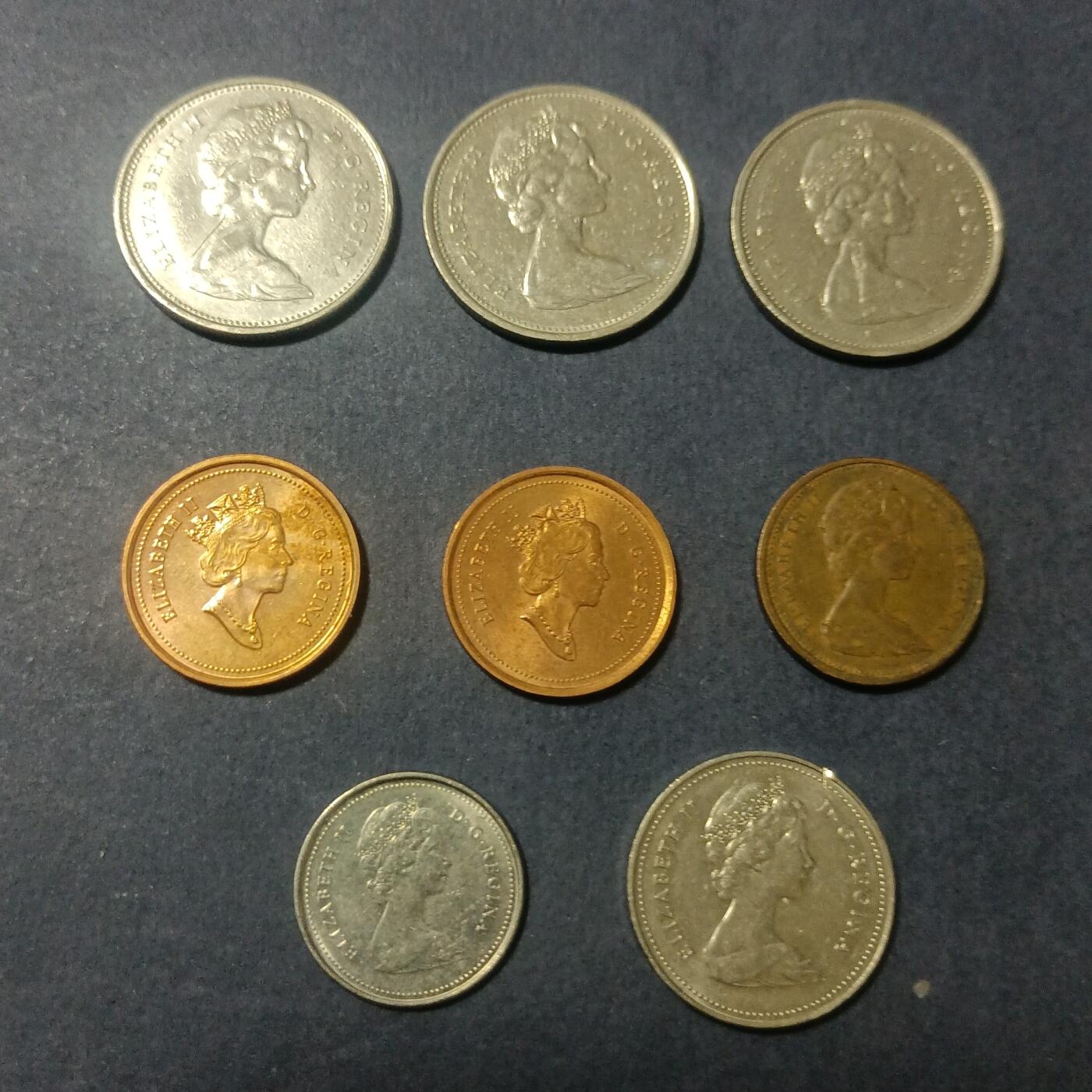 【游宝包邮场】蛇年第102期 英系国家硬币