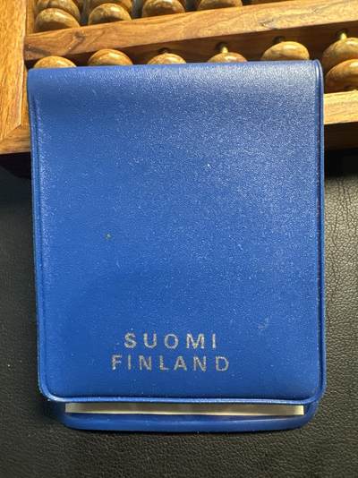 ❤️【币观天下】❤️ 第336期钱币拍卖- 2025.12.26周五晚上6点半场-长期征集拍品 - 稀少 芬兰早期原包装带证书1971年欧洲田径锦标赛纪念银币24.2克