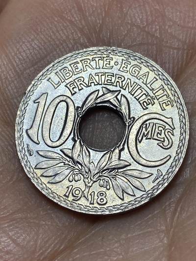 2025年第一百四十场(总第一百六十六场）外国好品散币场(免佣金) - 好品–法兰西第三共和国1918年10生丁