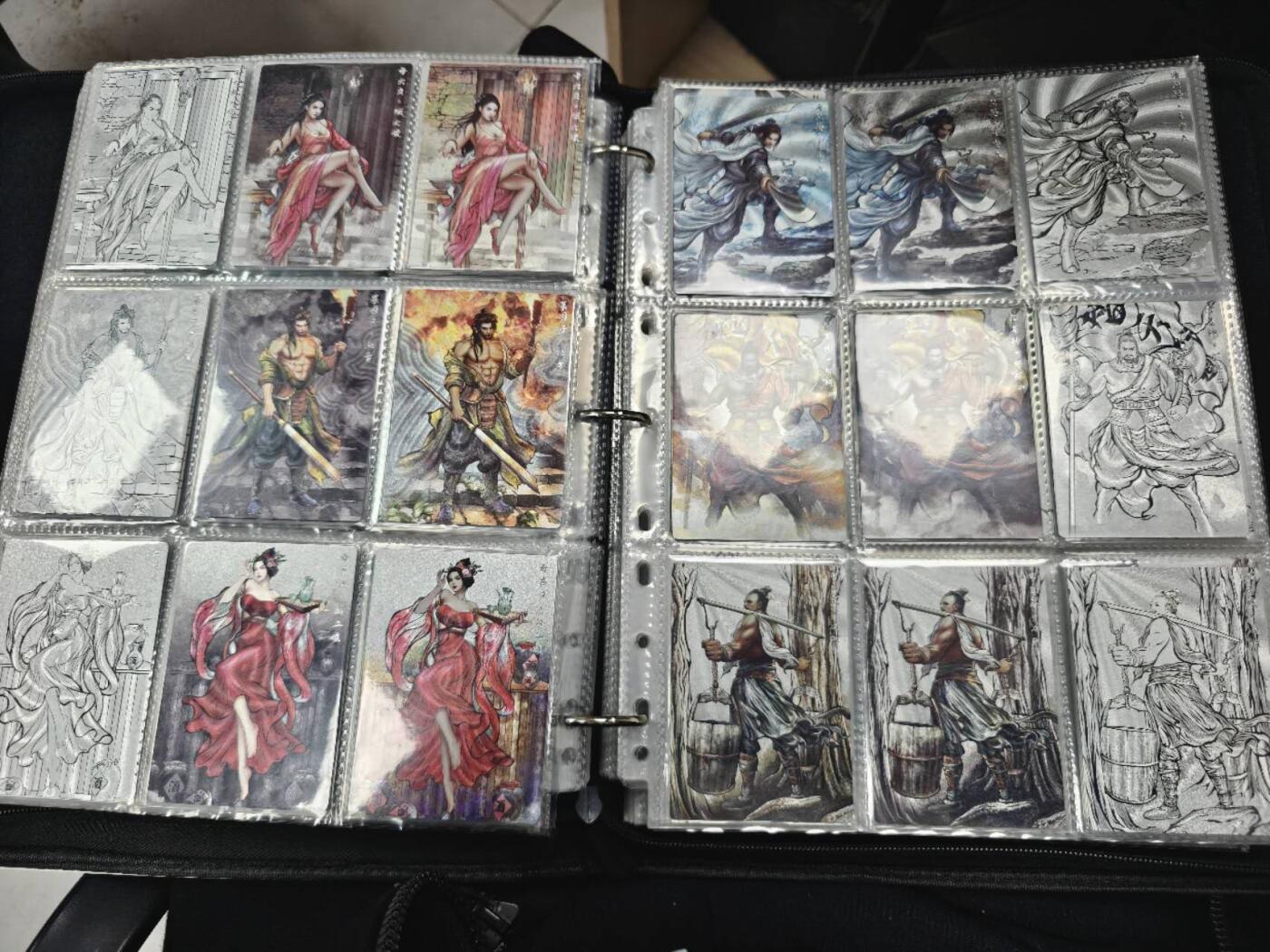 卡德曼水浒99遍大全套（粗闪三套357张全）