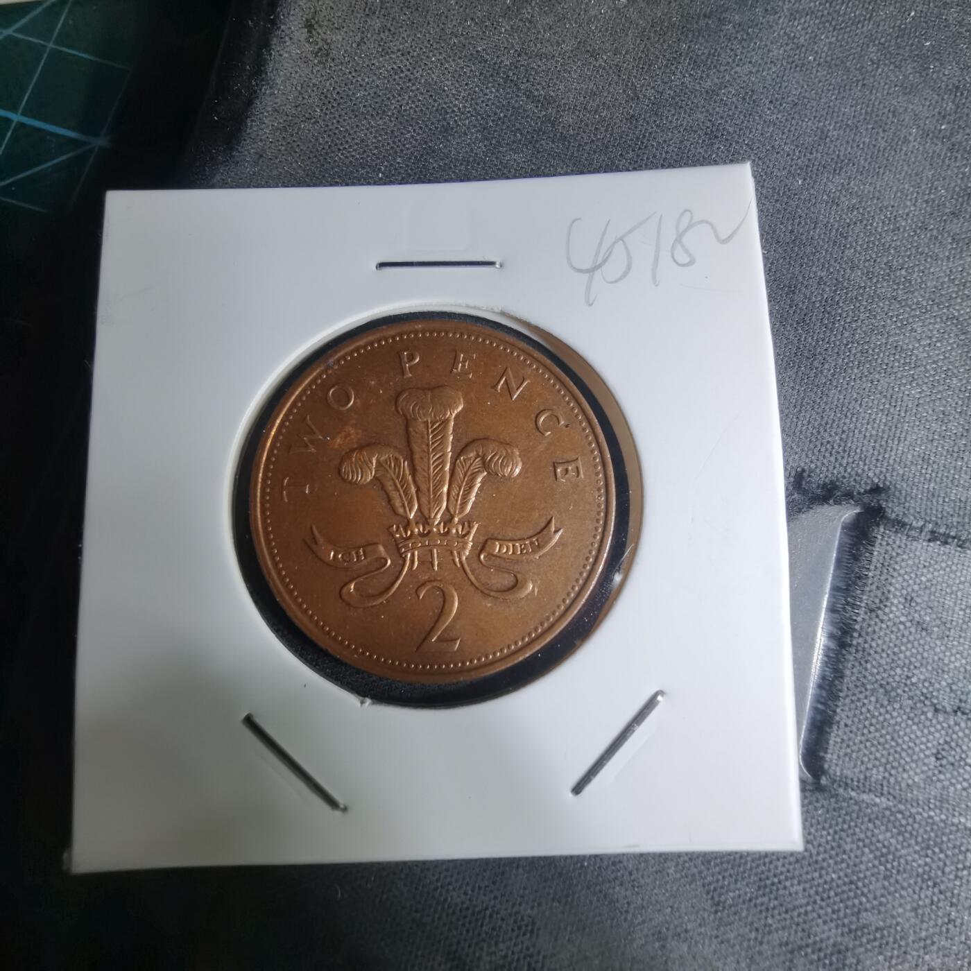 沼泽如烟--第945场 英国1994年2便士