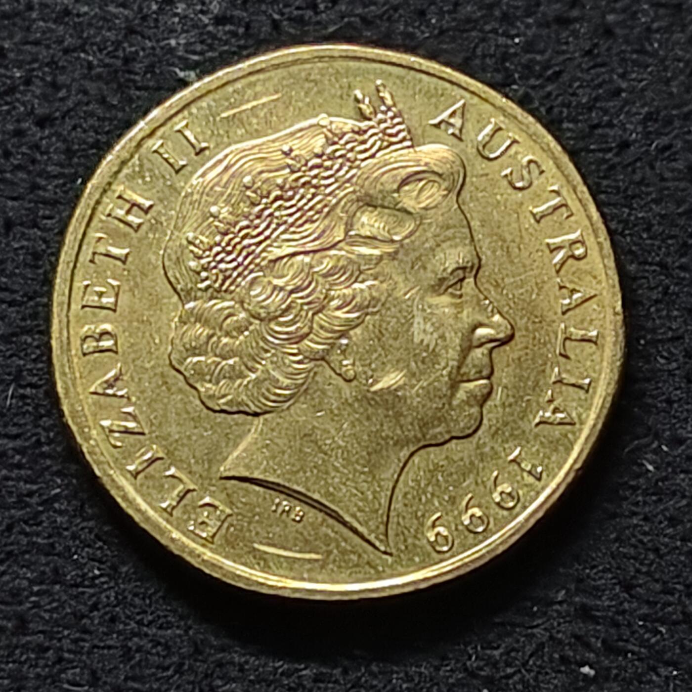 【全场包邮】纯粹捡漏拍488场（免费代拍第25场） 澳大利亚1999年1元国际老人年纪念币