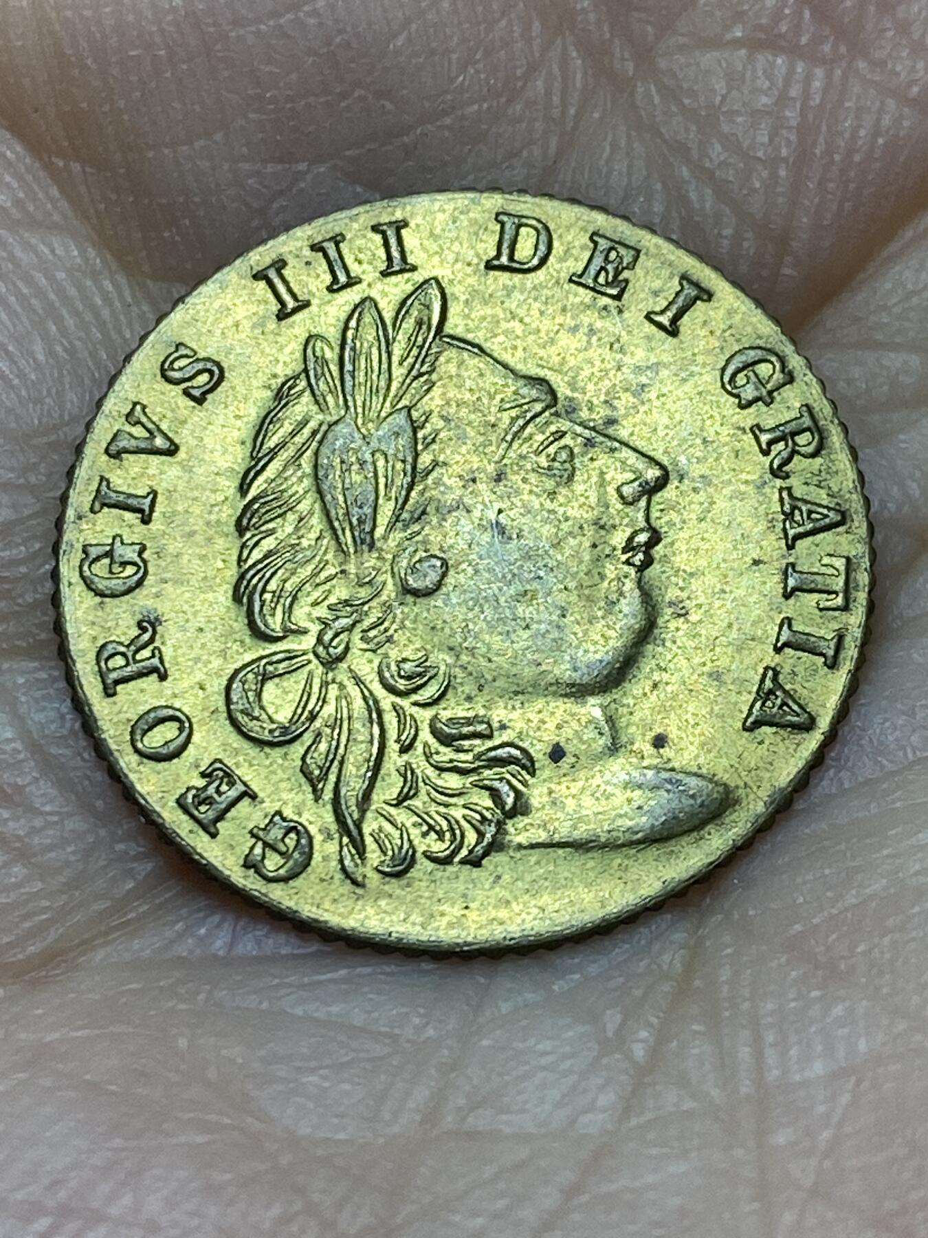 2025年第一百四十场(总第一百六十六场）外国好品散币场(免佣金) 英国🇬🇧1768年乔治三世1/2几尼型代币