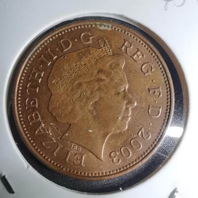 沼泽如烟--第945场 - 英国2003年2便士