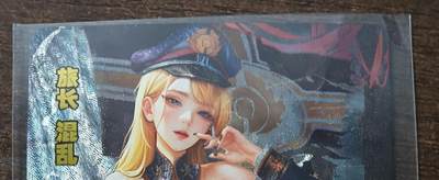 花开卡拍第53期（12月28号周日截拍，品控勿拍!!!拍品不寄存，运费5元，自制卡难免瑕疵，可能存在轻微撞角爆边等出厂瑕疵，品控介意勿拍！） - 砖家军魁 旅长混乱 艺术版 粗闪