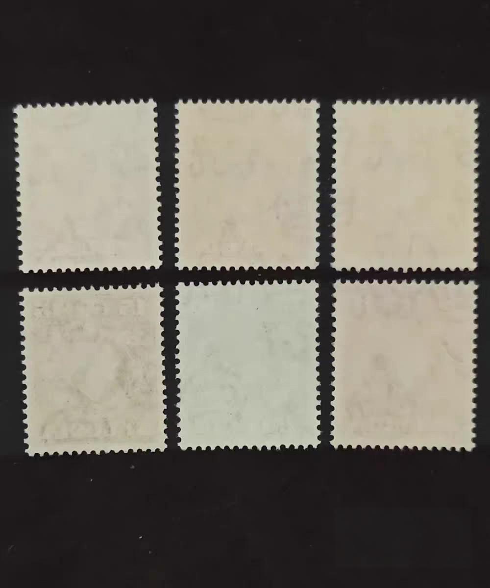 英属殖民地圣卢西亚官方1948年发行《英女皇肖像》邮票