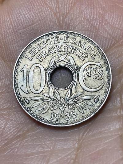 2025年第一百四十场(总第一百六十六场）外国好品散币场(免佣金) - 法兰西第三共和国1935年10生丁