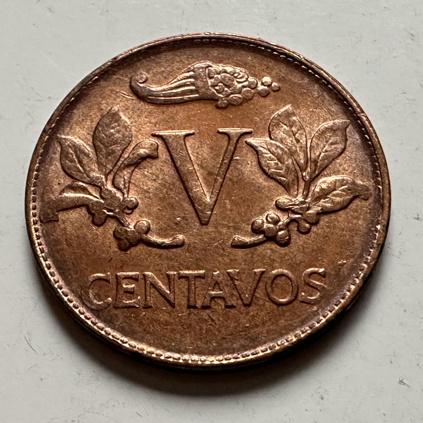 🌹外币初藏🌹🐯2025年第145场  每周二四六晚8️⃣点 接代拍 哥伦比亚1971年五分