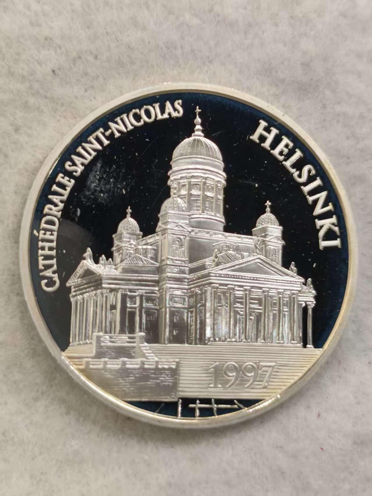 G&W世界散币，银币处理专场（第40场） 法国1997年100法郎  银币