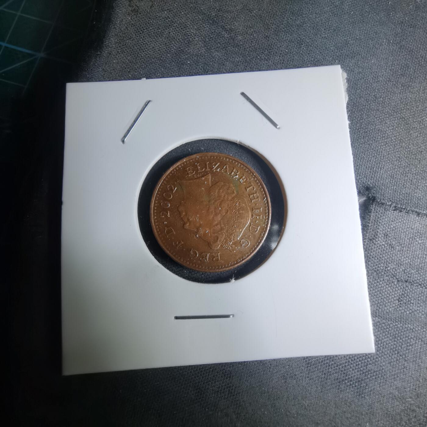 沼泽如烟--第945场 英国2002年1便士