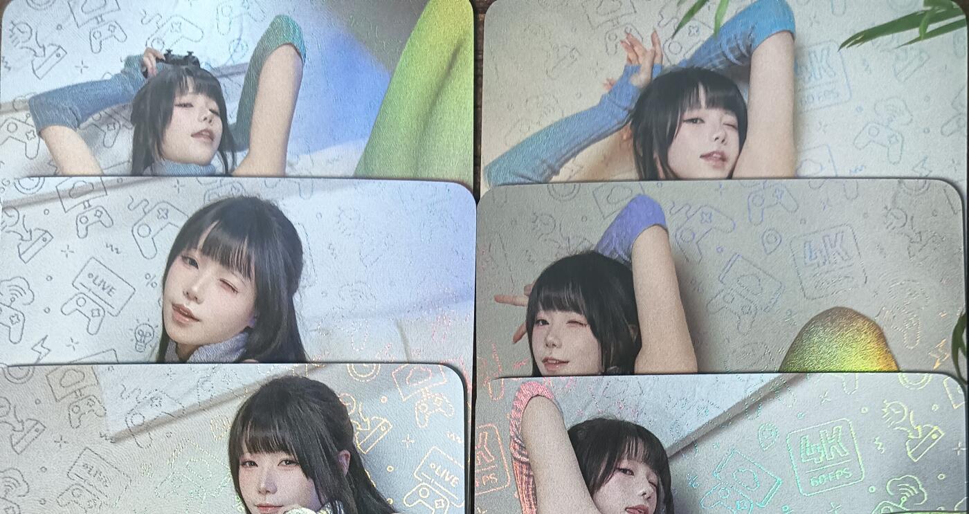 花开卡拍第53期（12月28号周日截拍，品控勿拍!!!拍品不寄存，运费5元，自制卡难免瑕疵，可能存在轻微撞角爆边等出厂瑕疵，品控介意勿拍！） 墨卡文创 COS 6张彩闪