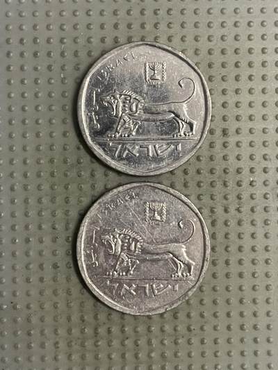 2025年第147场各国散币拍卖（总第147场） - 以色列1/2谢克尔2枚
