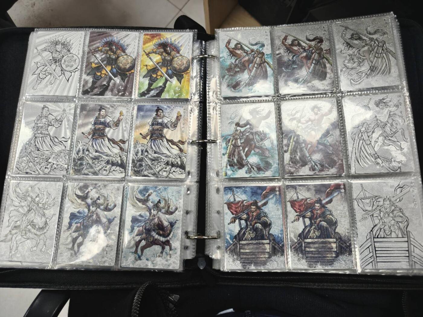 卡德曼水浒99遍大全套（粗闪三套357张全）