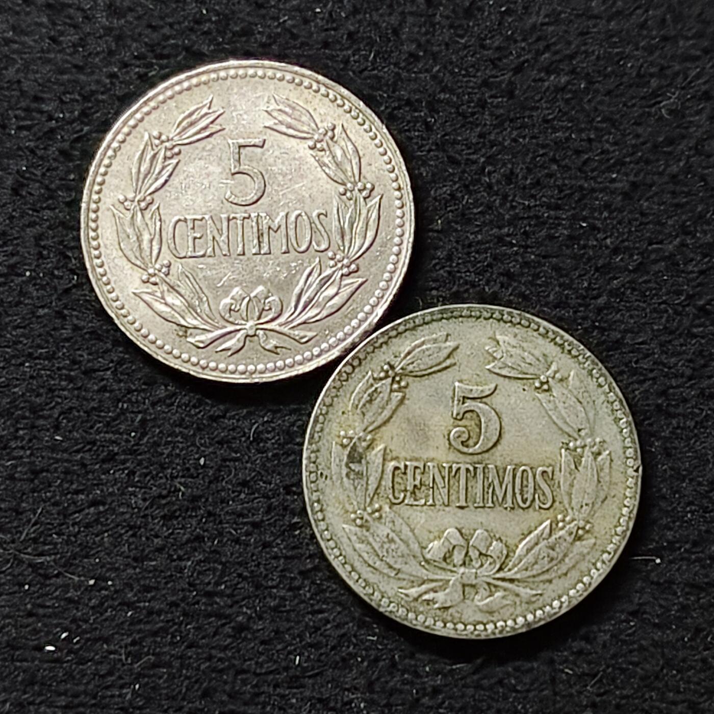 【全场包邮】纯粹捡漏拍488场（免费代拍第25场） 委内瑞拉1958/1965年不同版本5分2枚一组