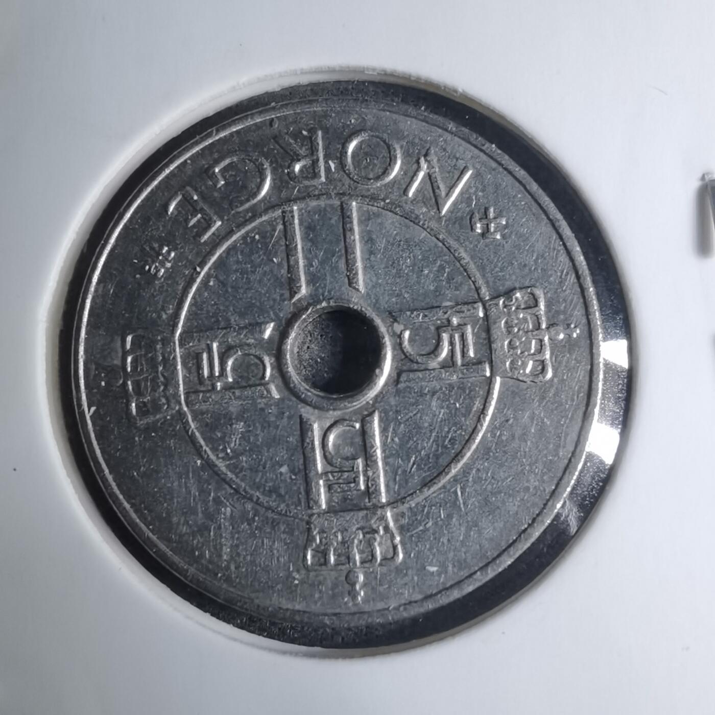 沼泽如烟--第945场 挪威1998年1克朗