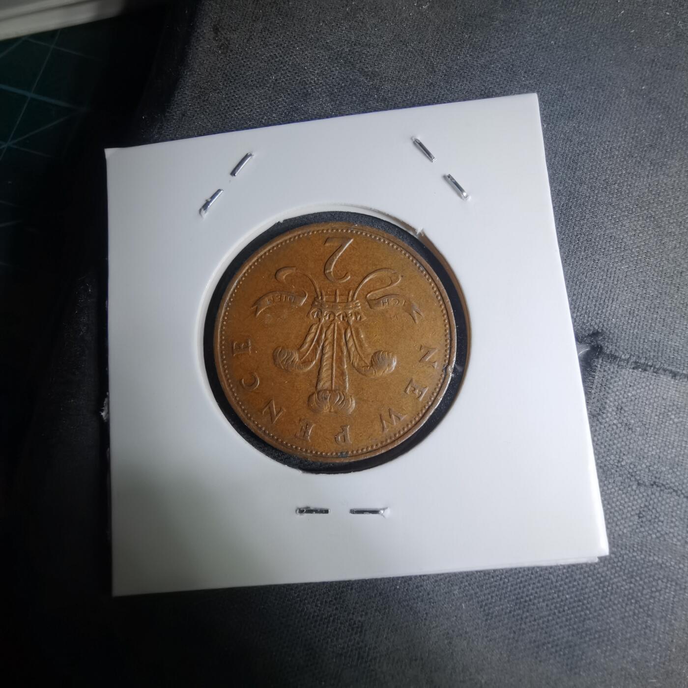 沼泽如烟--第945场 英国1971年2便士