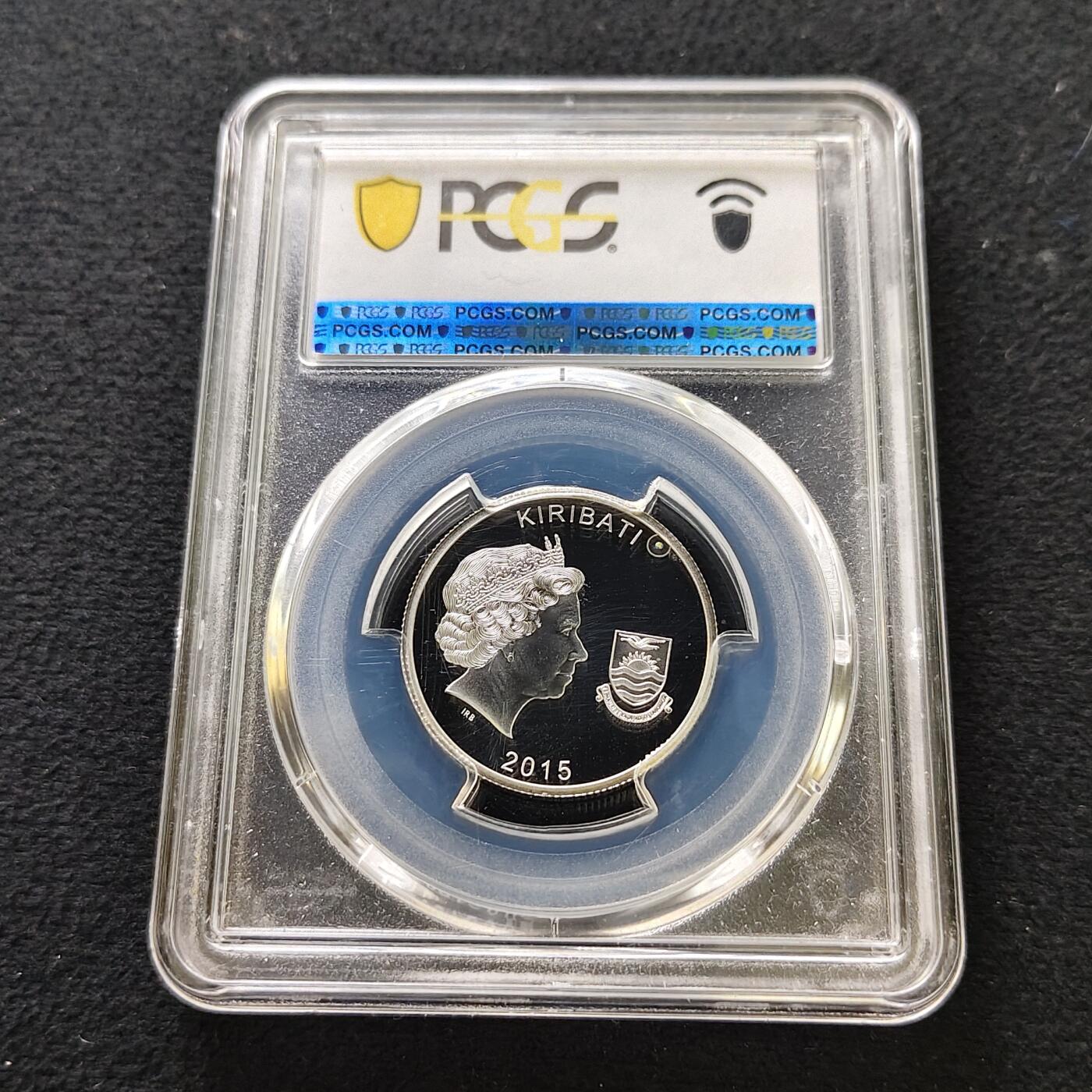 【全场包邮】纯粹捡漏拍489场（免费代拍第26场） 【收藏级·亚军分】基里巴斯2015年10元铭记一战系列加里波利登陆精制纪念银币-PCGS PR69 DCAM