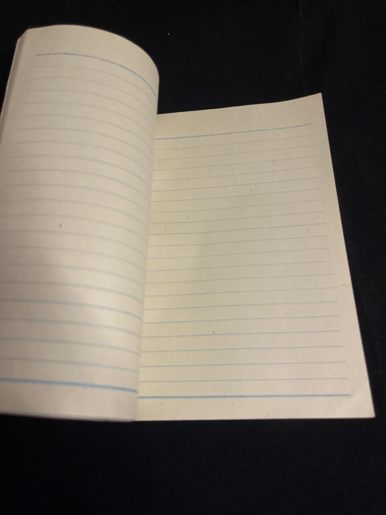 红藏专场 老笔记本一本未使用