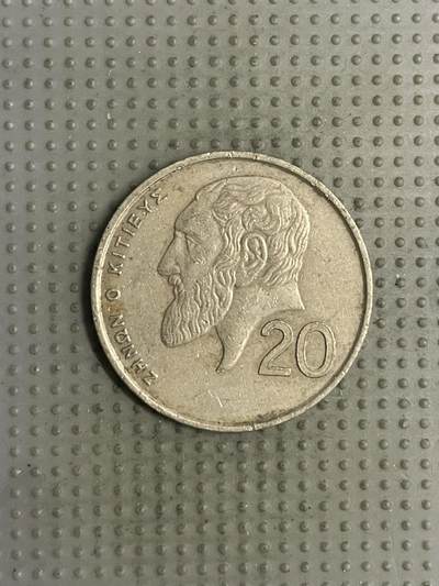 2025年第147场各国散币拍卖（总第147场） - 塞浦路斯1989年20米尔