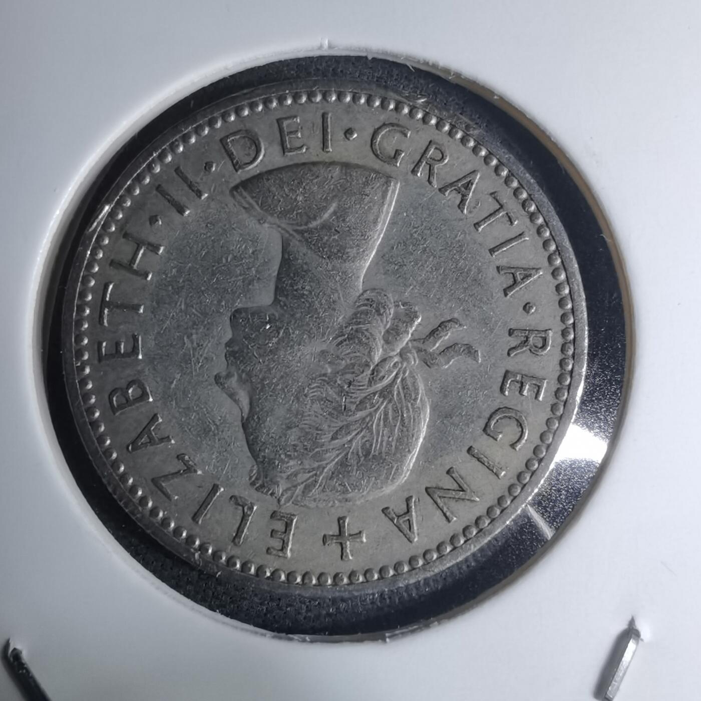 沼泽如烟--第945场 英国1956年1先令