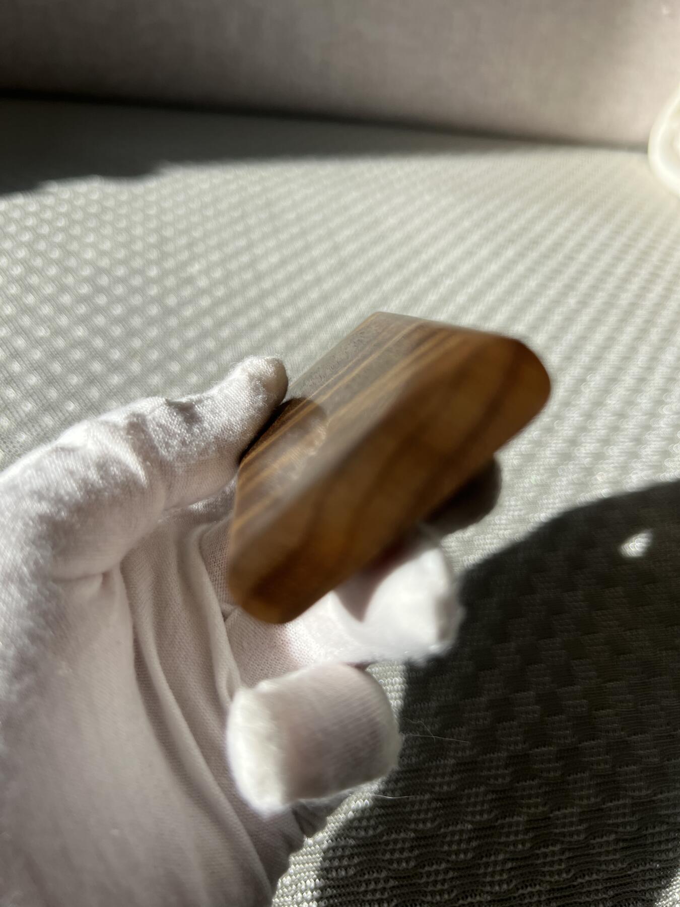 零元拍：NO.6金丝楠牌子，香喷喷的小金砖，金光闪闪，88/45/11.5MM