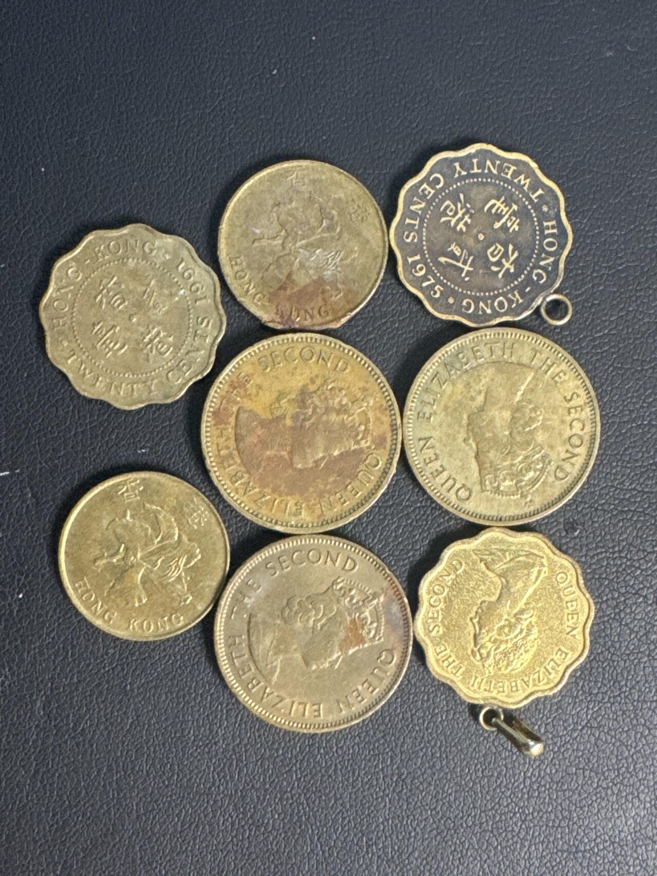 ❤️【币观天下】❤️ 第336期钱币拍卖- 2025.12.26周五晚上6点半场-长期征集拍品 散币8枚香港