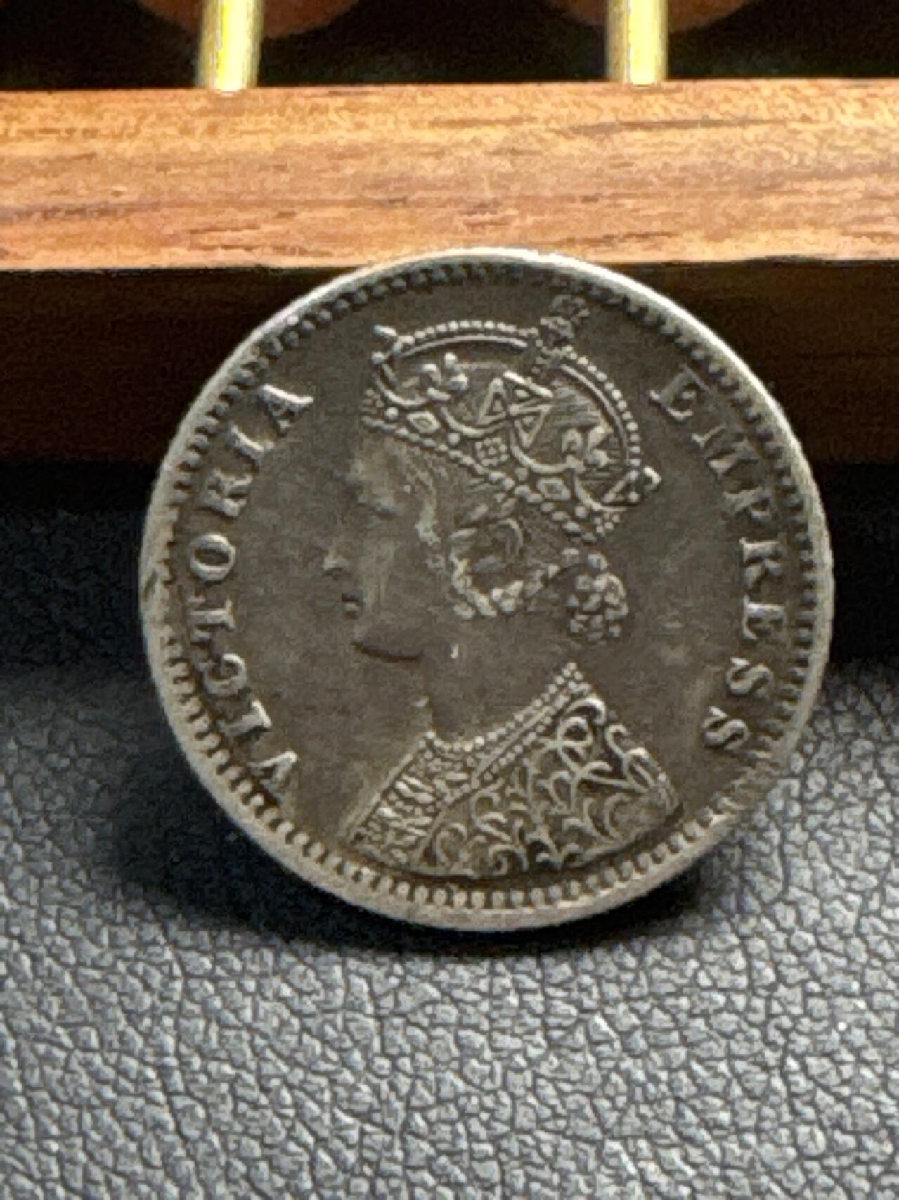 ❤️【币观天下】❤️ 第336期钱币拍卖- 2025.12.26周五晚上6点半场-长期征集拍品 英属印度卢比1888年