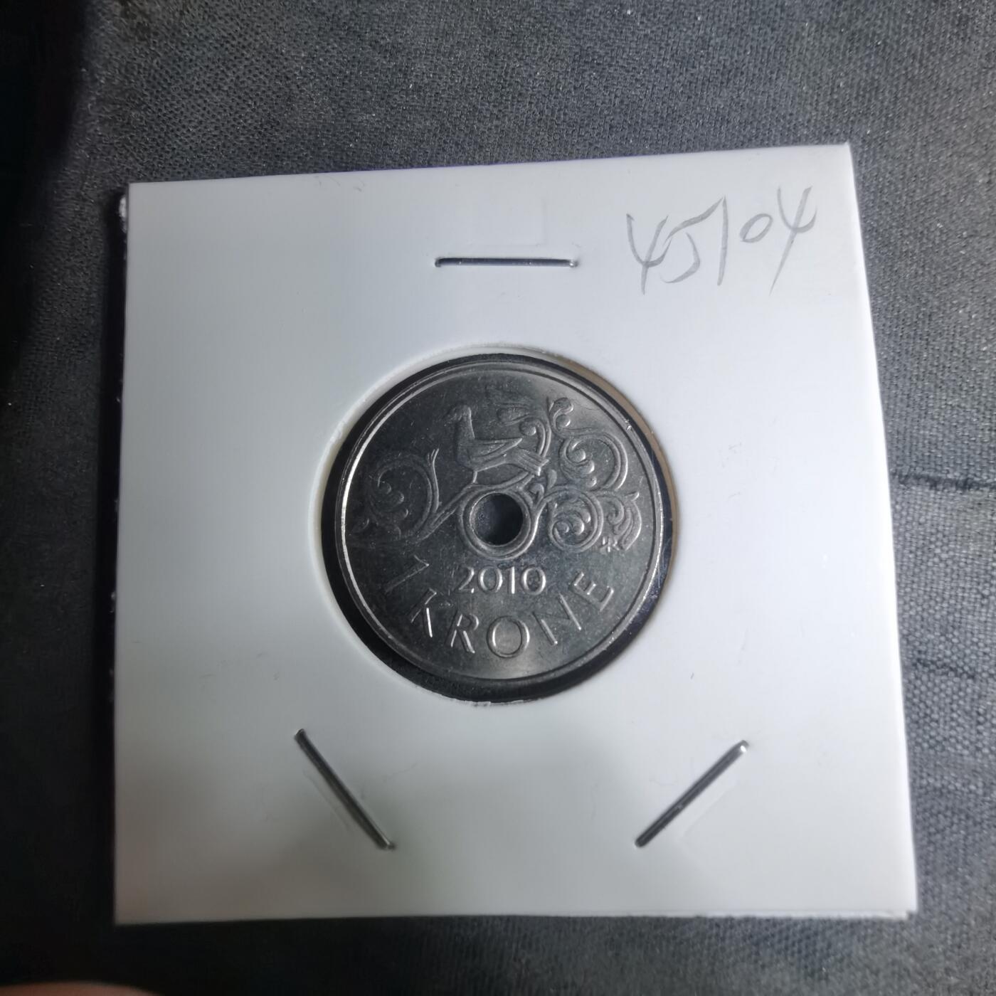 沼泽如烟--第945场 挪威2010年1克朗