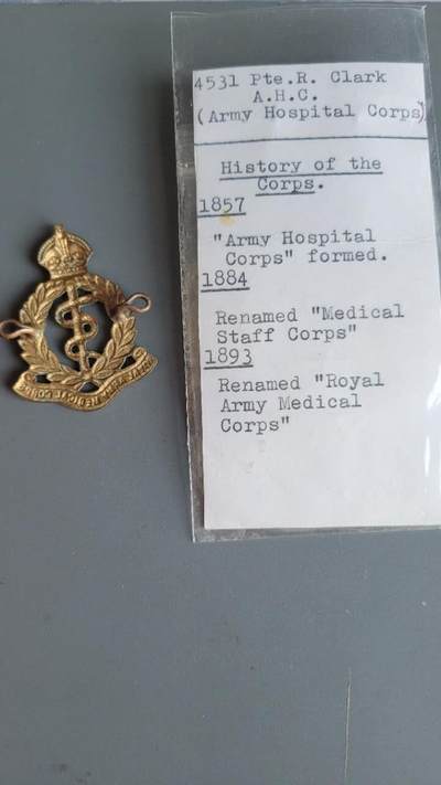 嘉宝良覃世界勋赏第20期拍卖 英国一战皇家军医团帽徽