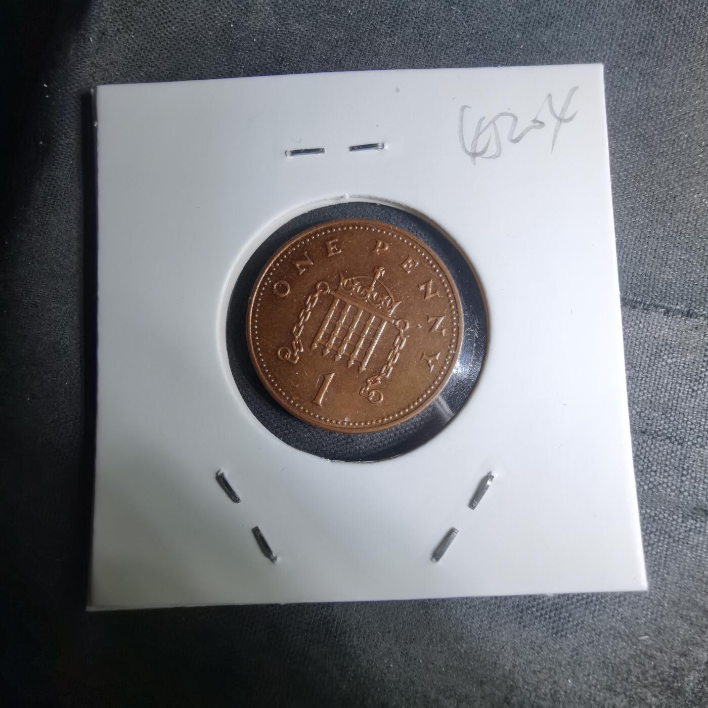 沼泽如烟--第945场 英国2002年1便士