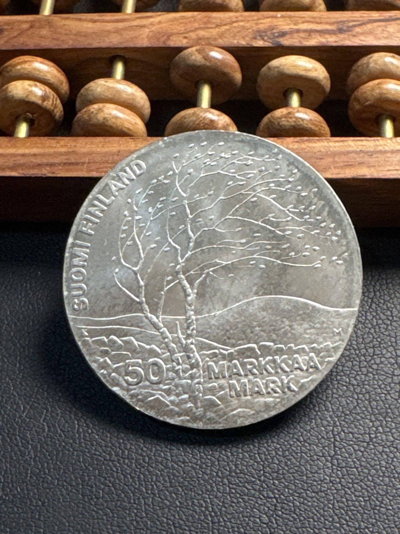 ❤️【币观天下】❤️ 第336期钱币拍卖- 2025.12.26周五晚上6点半场-长期征集拍品 稀少 芬兰早期原包装带证书1983年世界田径锦标赛纪念银币21.8克