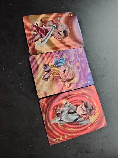 卡牌限时028期专场（24号晚21点30截拍） - 超吉梦-七侠五义-一代宗师粗闪三张叶家宝