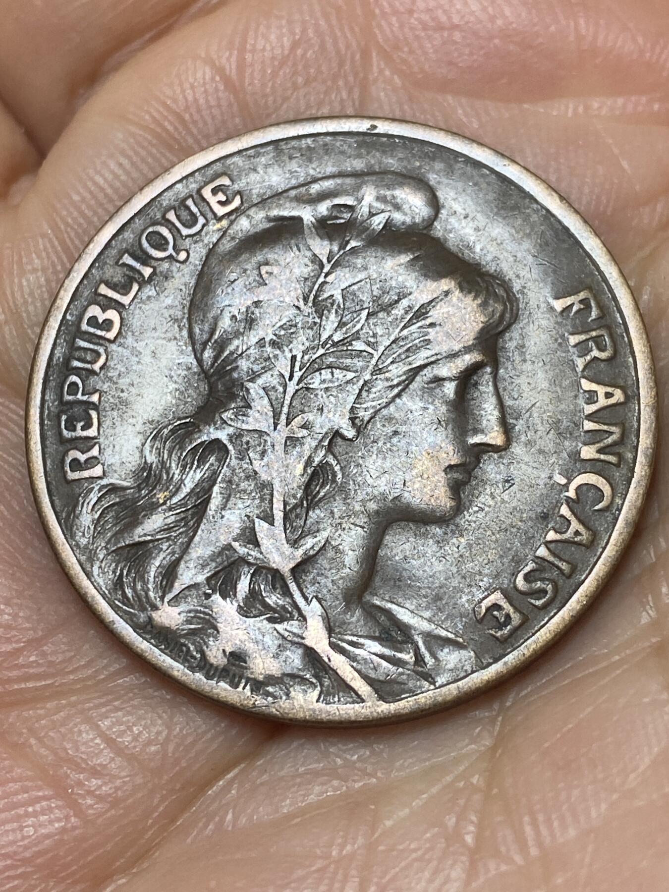 2025年第一百四十场(总第一百六十六场）外国好品散币场(免佣金) 流通好品–法兰西第三共和国1910年10生丁(第二版)