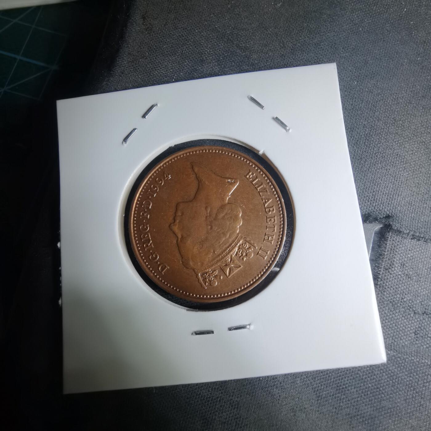 沼泽如烟--第945场 英国1994年2便士