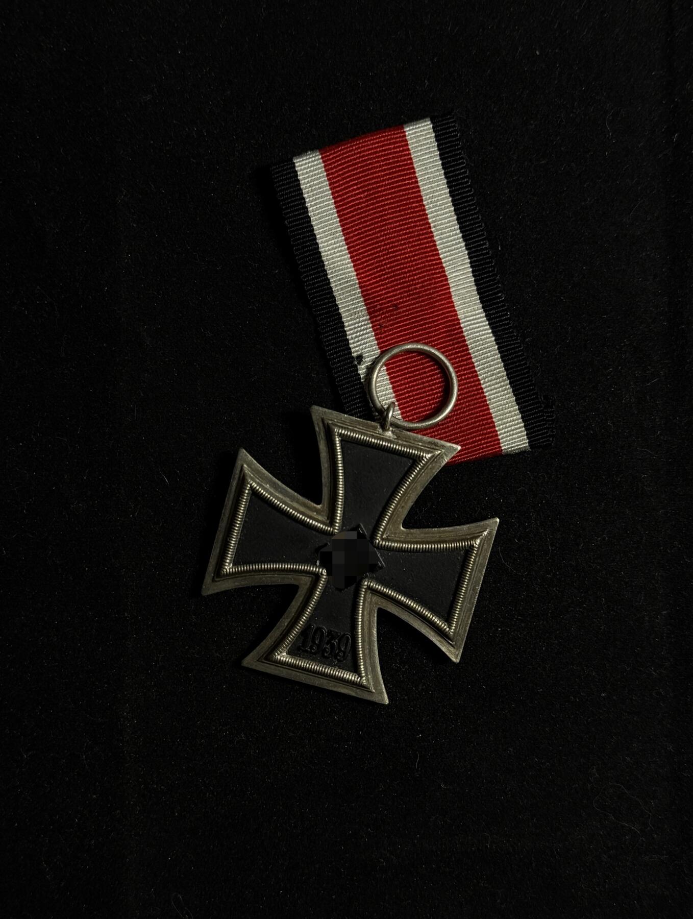 欢庆元旦！戎马世界章牌大赏第109期元旦大拍 铭记历史，珍爱和平！德国二战二级铁十字勋章