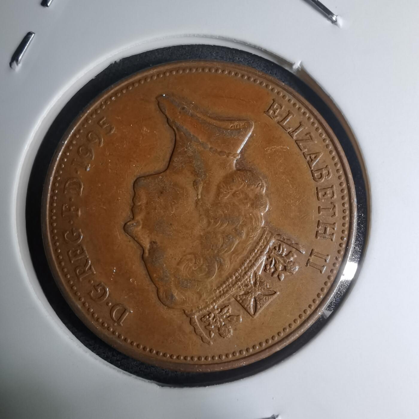 沼泽如烟--第945场 英国1995年2便士