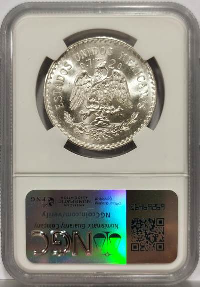 博洋堂世界钱币拍卖第154期（全场包邮） NGC MS67 墨西哥1933年1比索银币，极致高分！