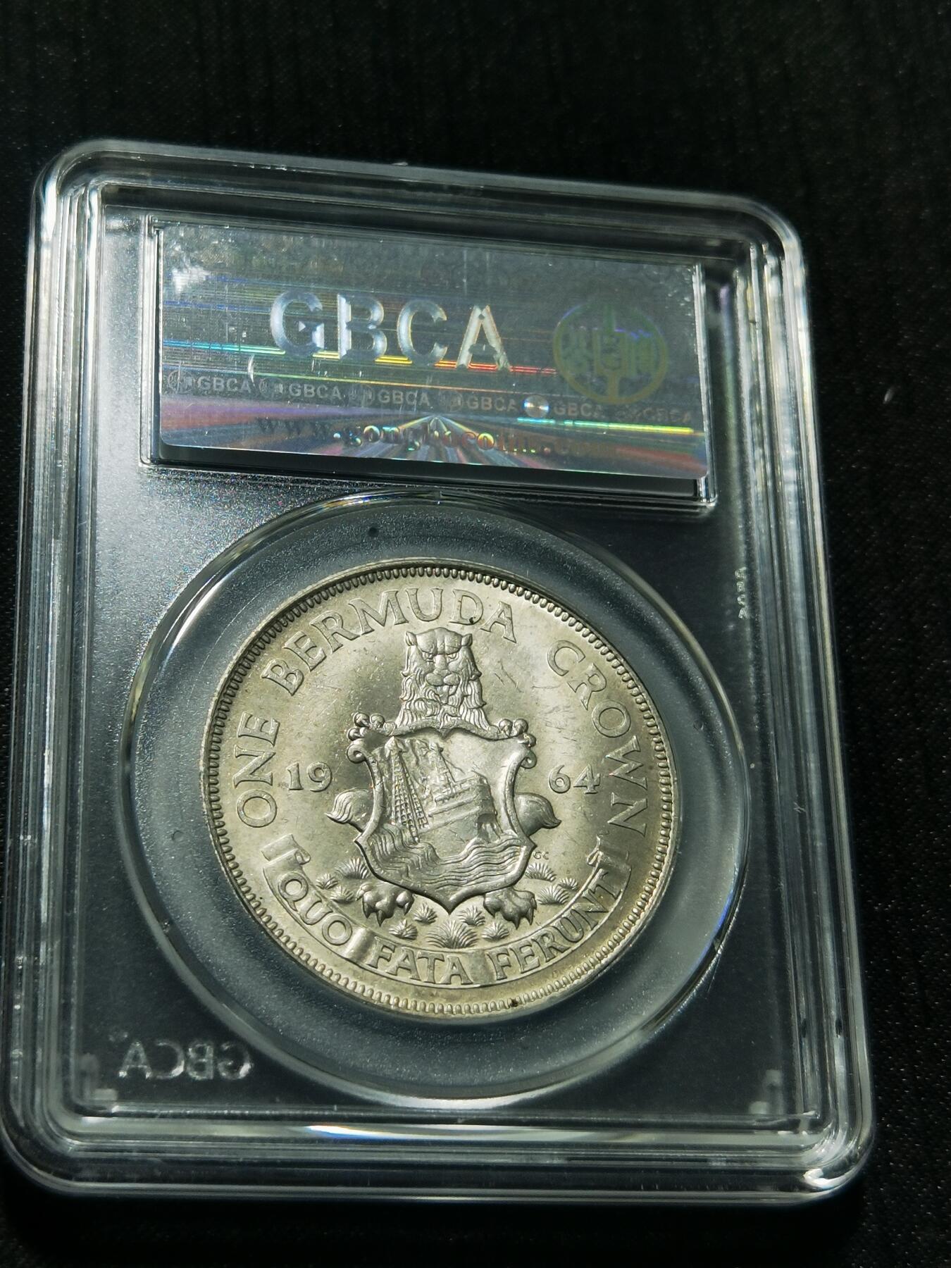 天下钱庄专场欢迎参拍 英属百慕大群岛银币