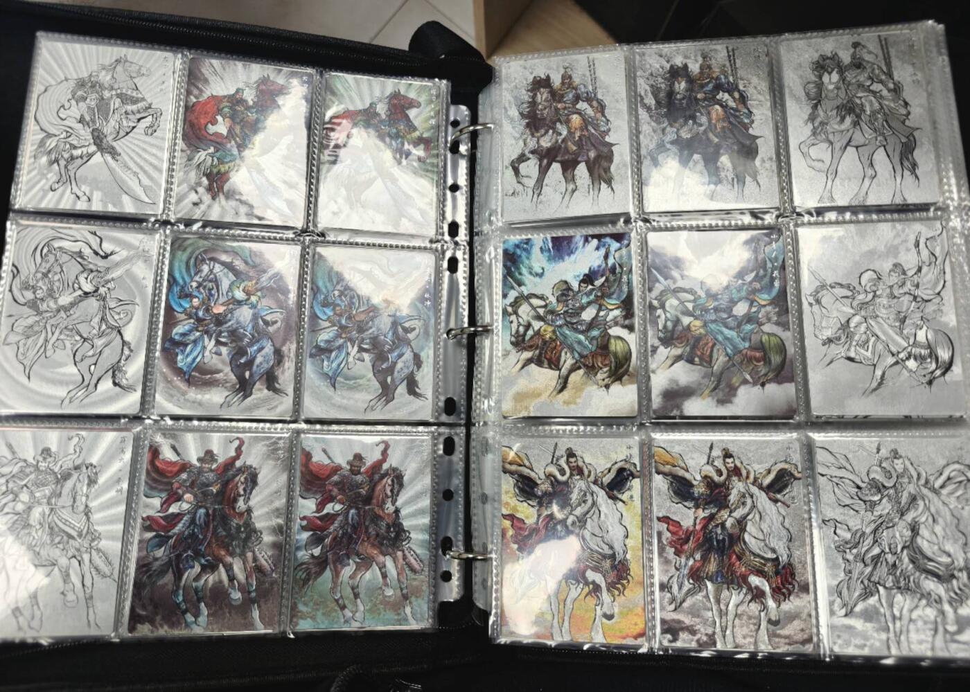 卡德曼水浒99遍大全套（粗闪三套357张全）