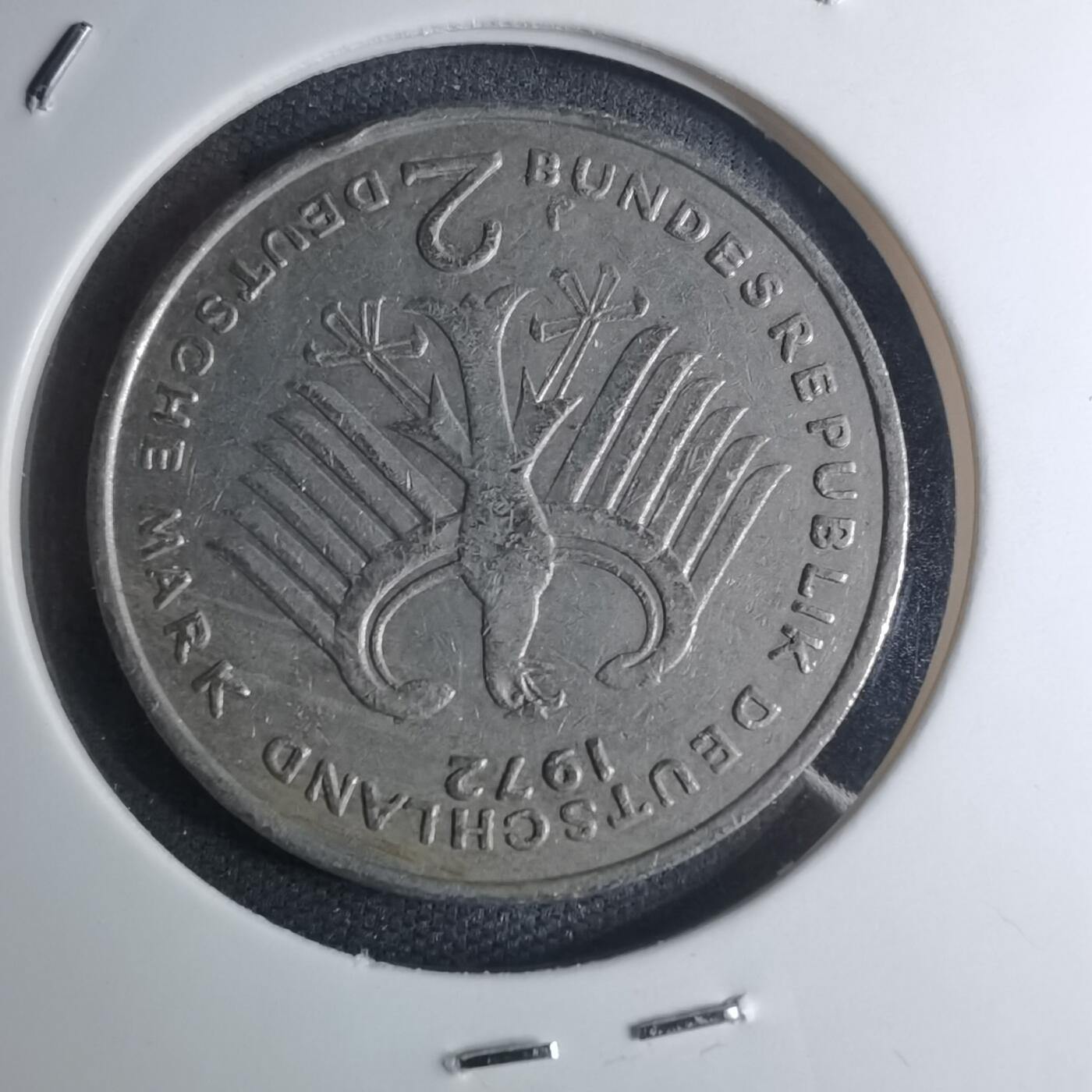 沼泽如烟--第945场 德国1972年2马克