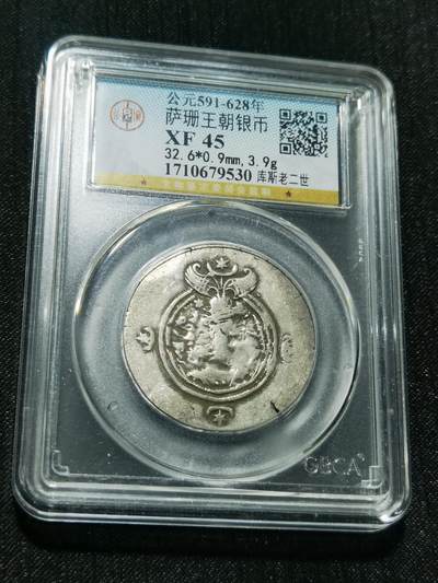 天下钱庄专场欢迎参拍 - 萨珊王朝银币