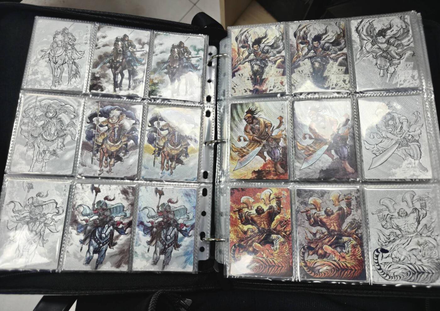 卡德曼水浒99遍大全套（粗闪三套357张全）