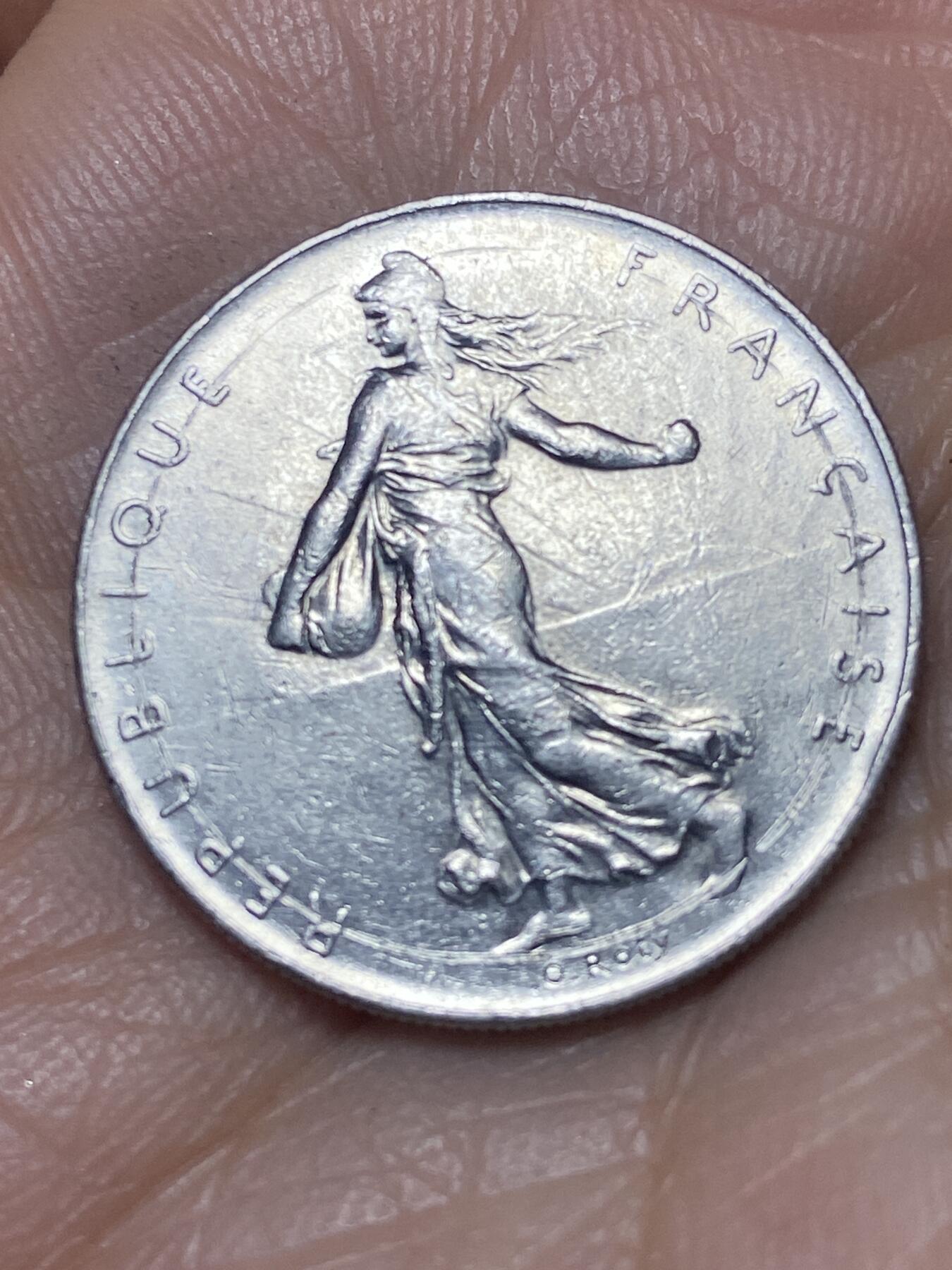 2025年第一百四十场(总第一百六十六场）外国好品散币场(免佣金) 法国🇫🇷1976年1法郎