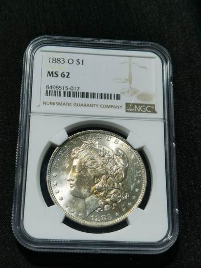 天下钱庄专场欢迎参拍 - NGC MS62 1883美国摩根一美元银币