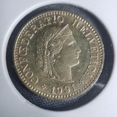 沼泽如烟--第945场 - 瑞士1991年五分