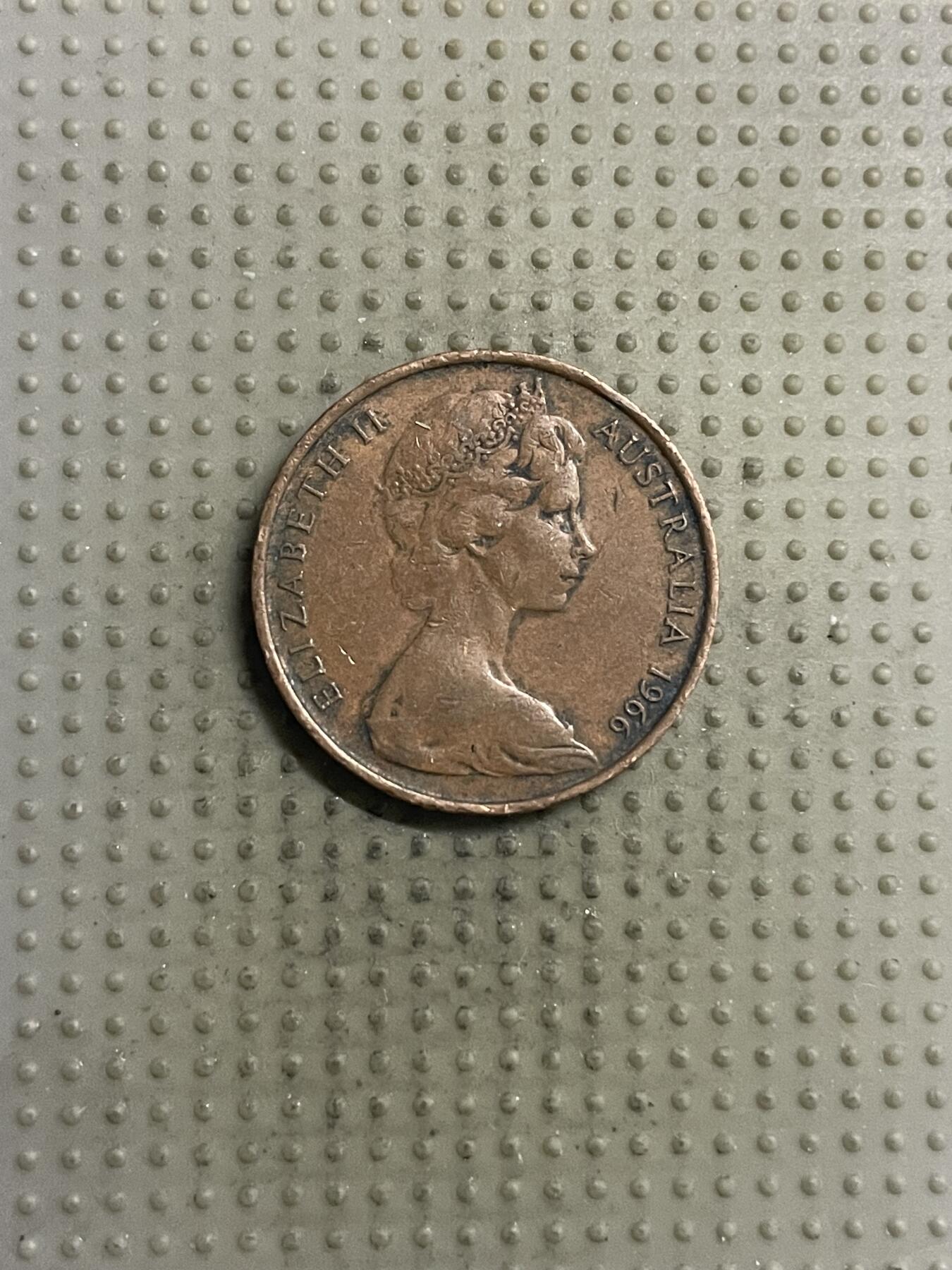 2025年第146场各国散币拍卖（总第146场） 澳大利亚1966年2分