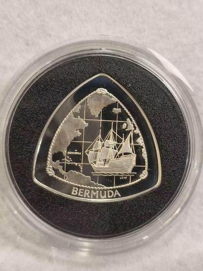 G&W世界散币，银币处理专场（第40场） - 百慕大1998年3元  银币