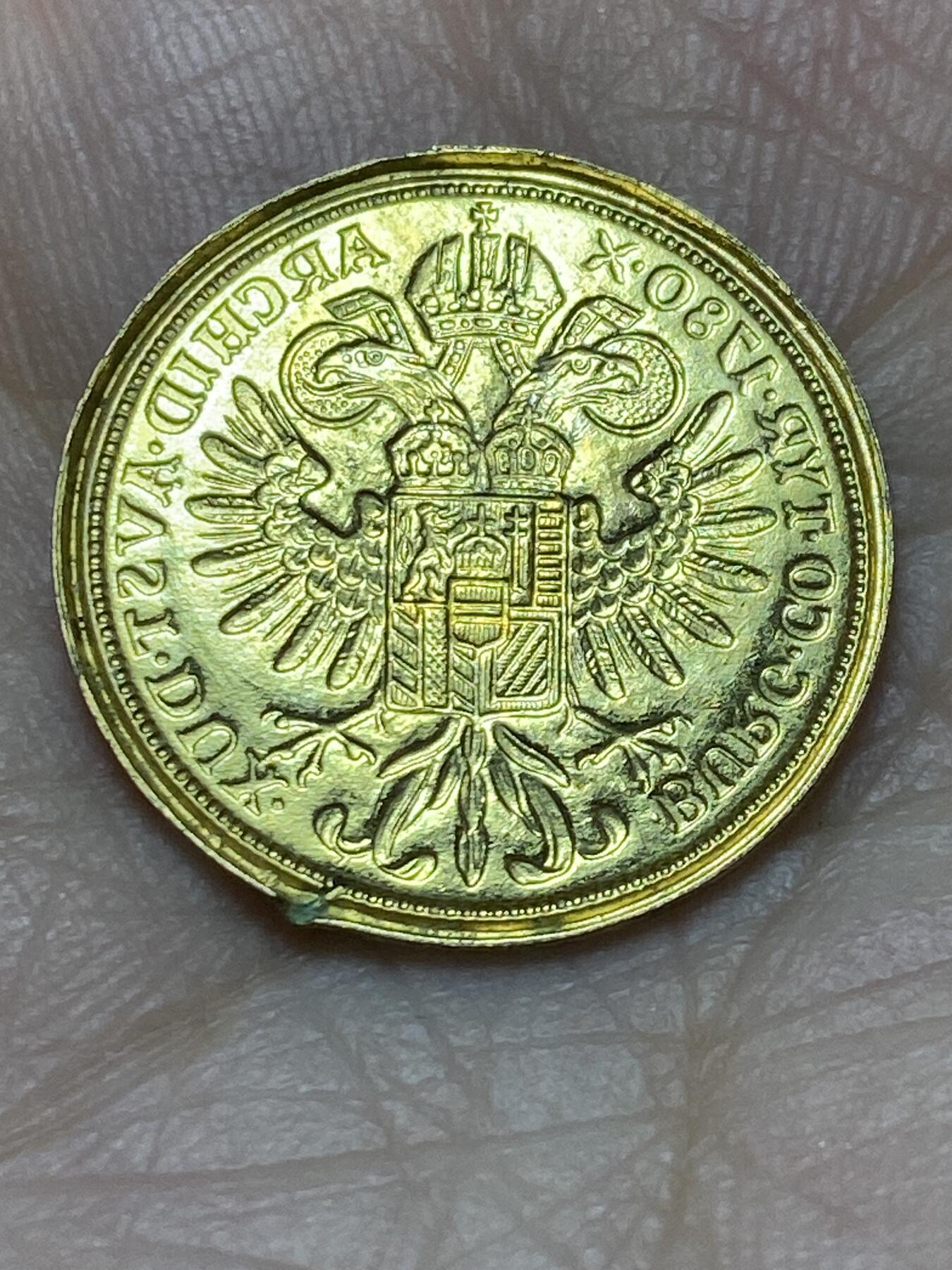 2025年第一百四十场(总第一百六十六场）外国好品散币场(免佣金) 博物馆纪念品(1780年奥地利钱币图案)