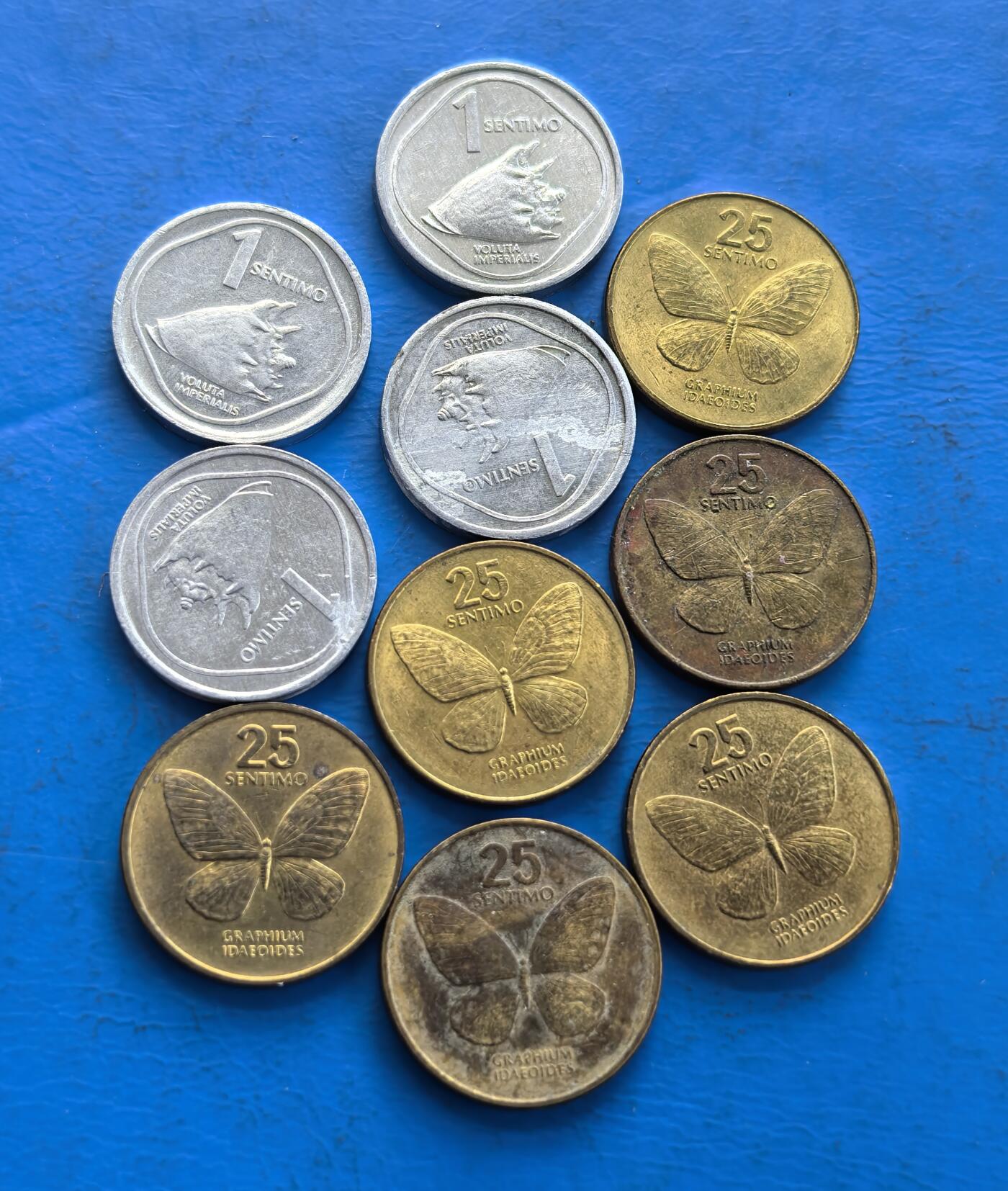 外国优质老铜币高银银币，周六九点倒数截拍，满百包邮，持续收拍 菲律宾散币10枚