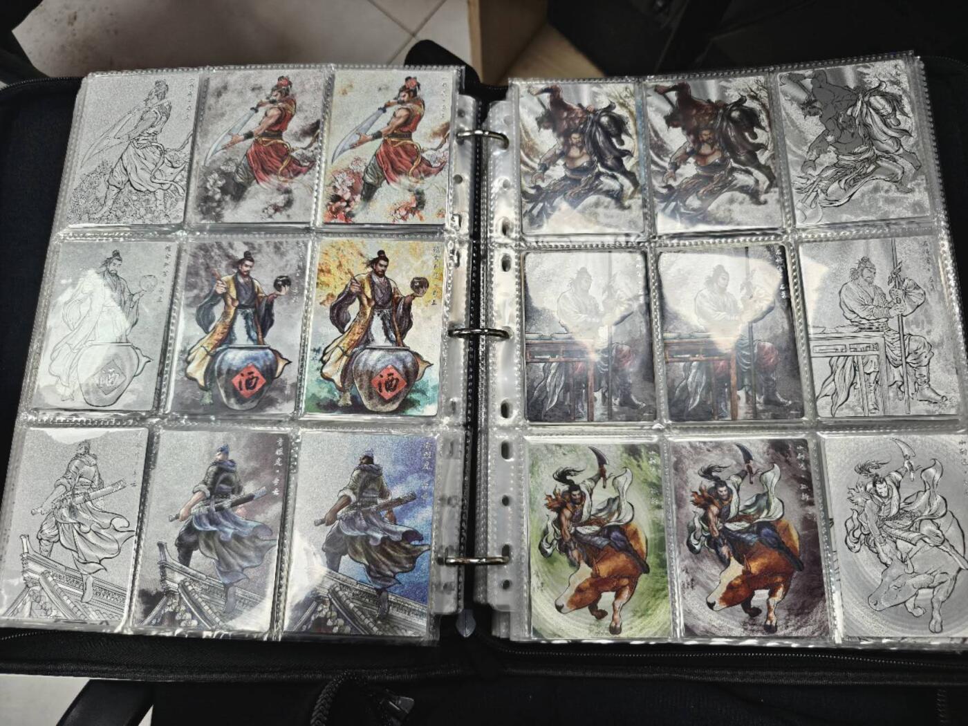 卡德曼水浒99遍大全套（粗闪三套357张全）